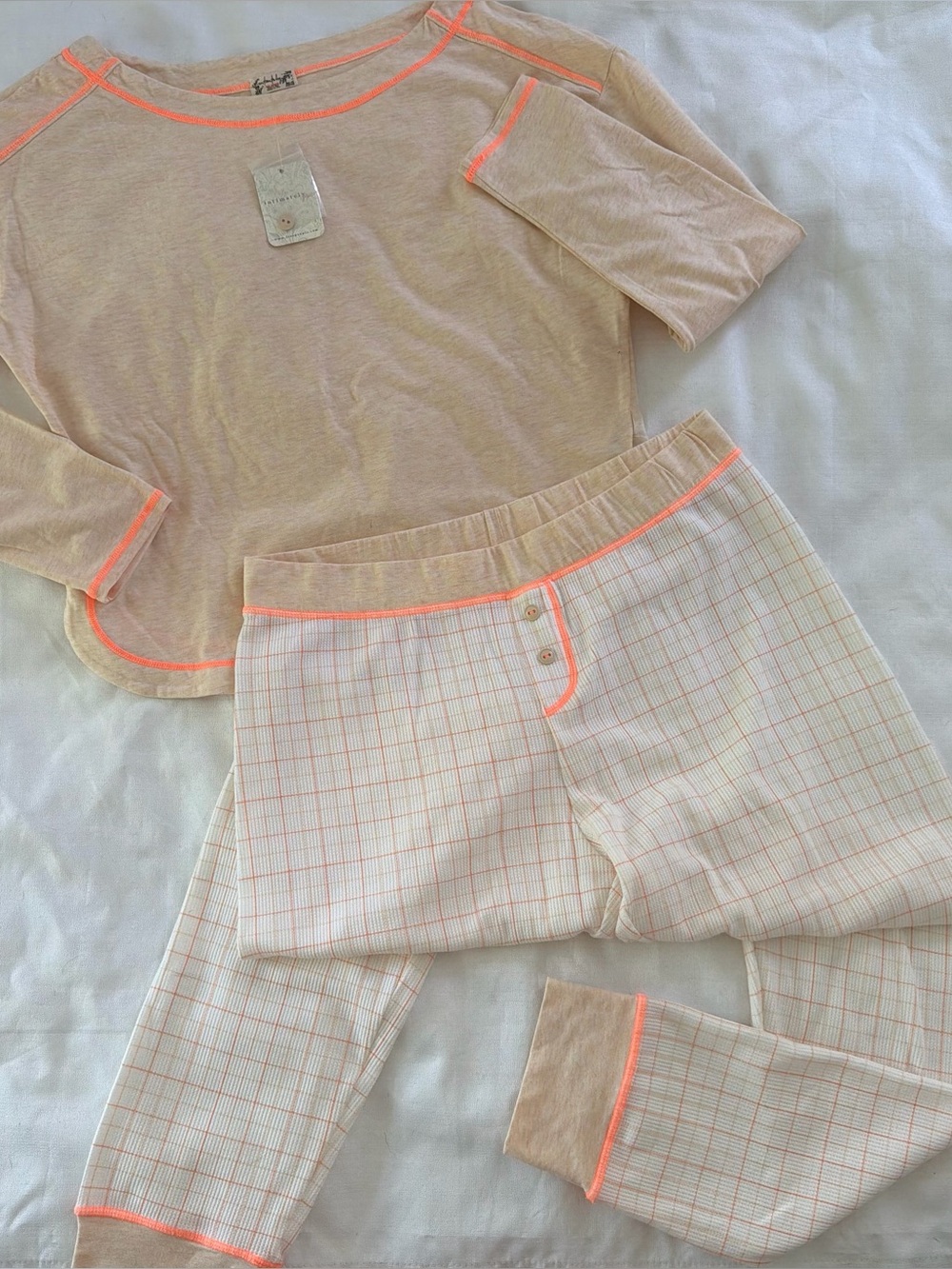 Free people NWT pajama set size women’s large